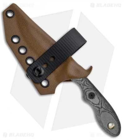 Armatus Carry TOPS Knives Mini Scandi Architect Sheath - Coyote Brown Kydex - Image 2