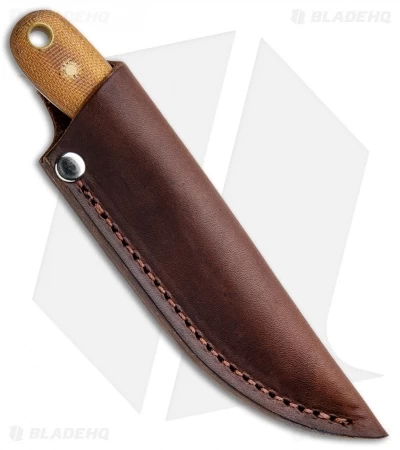 Battle Horse Knives Frontier First Knife Natural Micarta (2.6" Satin Scandi) BHK - Image 3