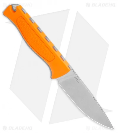 Benchmade 15006 Steep Country Fixed Blade Knife Orange Santoprene (3.5" SW) - Image 3