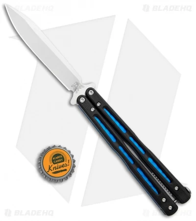 Benchmade 51 Morpho Balisong Butterfly Knife G-10 (4.25" Satin) - Image 4