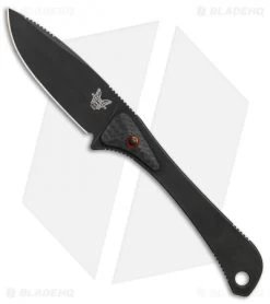 Benchmade Altitude Fixed Blade Knife (3" Black) 15200DLC