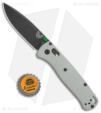 Benchmade Bugout Gray G-10 AXIS Lock Knife (3.2" Black 20CV) 535BK-2002 - Image 4