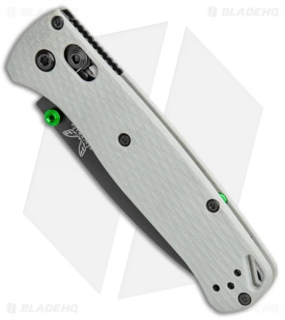 Benchmade Bugout Gray G-10 AXIS Lock Knife (3.2" Black 20CV) 535BK-2002 - Image 2