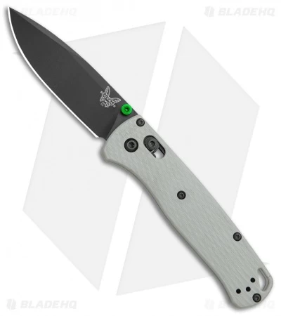 Benchmade Bugout Gray G-10 AXIS Lock Knife (3.2" Black 20CV) 535BK-2002