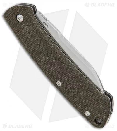 Benchmade Proper Slip Joint Knife Canvas Micarta (2.8" Satin) 319 - Image 3