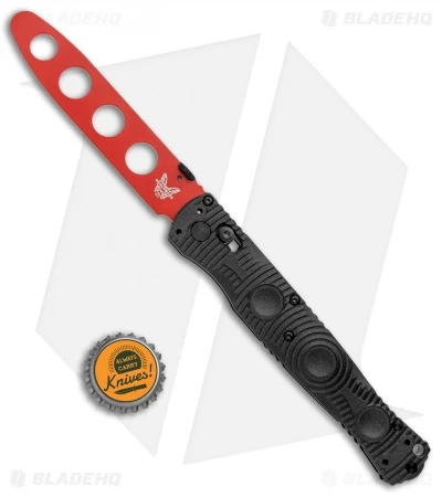 Benchmade SOCP Tactical Folder AXIS Lock Trainer CF-Elite⢠(4.5" Red) 391T - Image 4