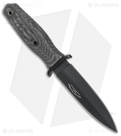 Boker A-F 4.5 Harsey Applegate-Fairbairn Combat Knife (4.5" Black) 121644 - Image 2