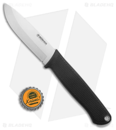 Boker Arbolito BK-1 Fixed Blade Knife Black Polymer (4" Satin) 02BA200 - Image 4