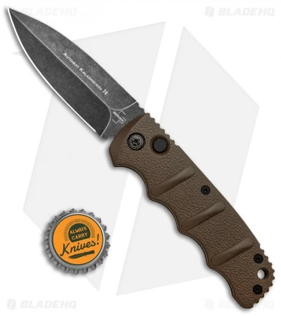 Boker Kalashnikov Dagger Automatic Knife Coyote (3.25" Smokewash D2) - Image 4