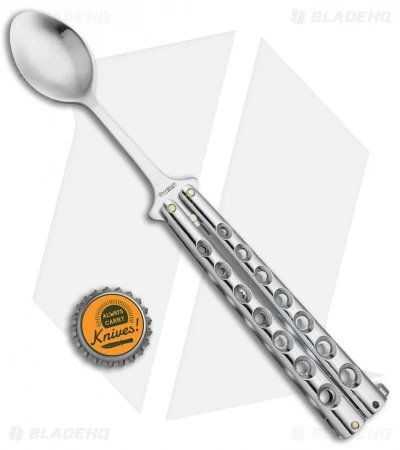 Boker Magnum Balispoon Butterfly Trainer (4" Satin Spoon) 09RY250 - Image 4