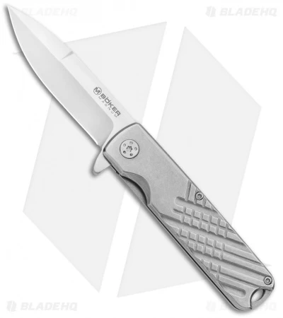 Boker Magnum Triple-S Point Liner Lock Knife (3" Satin) 01SC082