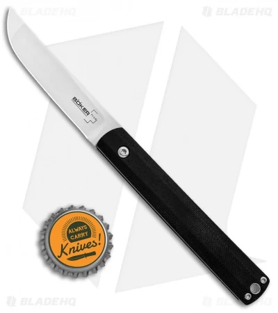Boker Plus Kansei Wasabi Slip Joint Knife Black G-10 (2.8" Satin) 01BO630 - Image 4