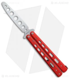 Boker Plus Balisong Trainer Butterfly Knife Red G-10 (4" Satin) 01BO712
