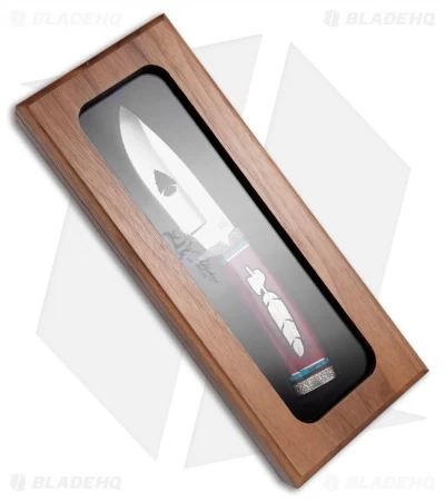 Buck Knives Buck Eagle Feather Vanguard Fixed Blade Knife (4.125" Polish) 0192YISLE1 - Image 3