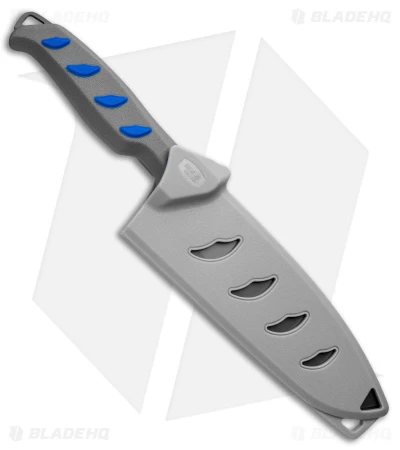 Buck Hookset Salt Cleaver Knife Blue/Gray (7" Gray) 0150BLS - Image 4