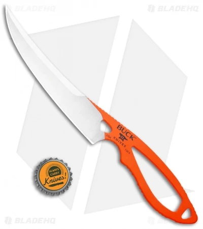 Buck Knives Buck PakLite Boning Fixed Blade Knife Orange (5.25" Satin) 0136ORS1 - Image 4