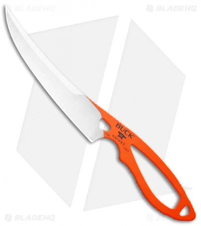 Buck Knives Buck PakLite Boning Fixed Blade Knife Orange (5.25" Satin) 0136ORS1