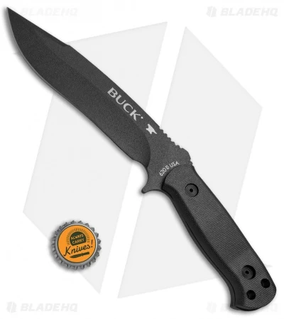 Buck Knives Buck Reaper Fixed Blade Knife Black (6.75" Black) - Image 4