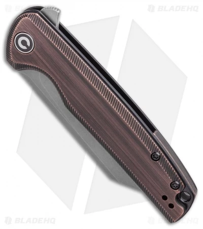 CIVIVI Brigand Liner Lock Knife Dark Copper (3.5" SW 154CM) C909D - Image 2