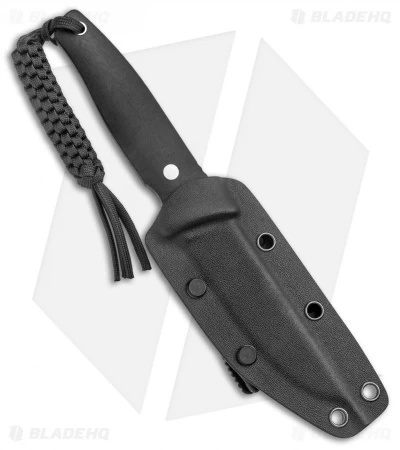 CIVIVI Terzuola Tamashii Fixed Blade Knife Black G-10 (4.07" Satin) - Image 3