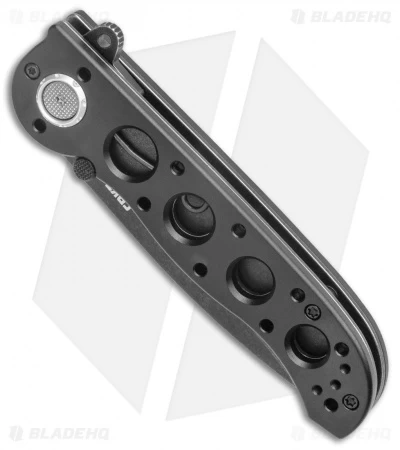 CRKT Carson M16-02DB Tanto Dead Bolt Lock Flipper Knife (3.1" Black SW) - Image 2