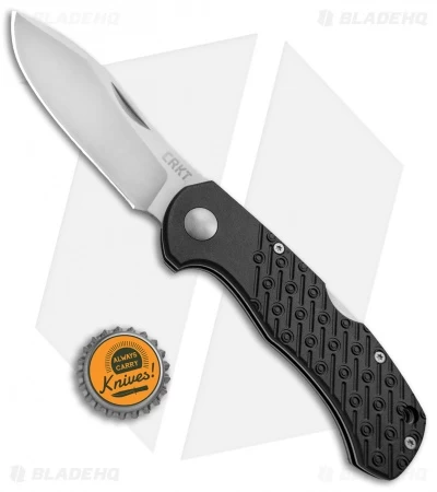 CRKT Noma Lock Back Knife Black GFN (3.3" Satin) 2815 - Image 4