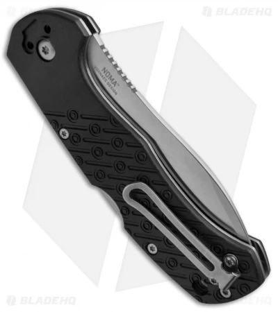 CRKT Noma Lock Back Knife Black GFN (3.3" Satin) 2815 - Image 3