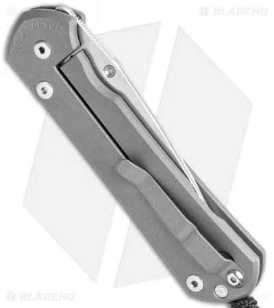 Chris Reeve Large Sebenza 31 Knife CGG Rhino (3.625" Stonewash) - Image 3