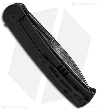 CIVIVI Cetos Frame Lock Knife Twill Carbon Fiber (3.48" Damascus) C21025B-DS1 - Image 3