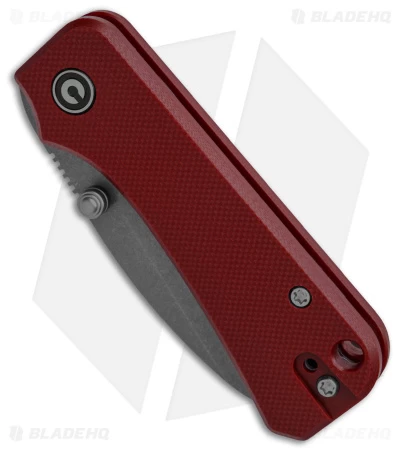 CIVIVI Baby Banter Liner Lock Knife Burgundy G-10 (2.4â Stonewash) - Image 2