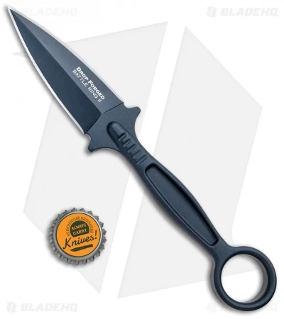 Cold Steel Drop Forged Battle Ring II Fixed Blade Knife (3.5" Gray) 36MF - Image 4