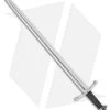 Cold Steel Norman Sword W/ Black Leather Scabbard (30" Satin) 88NOR
