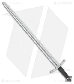 Cold Steel Norman Sword W/ Black Leather Scabbard (30" Satin) 88NOR