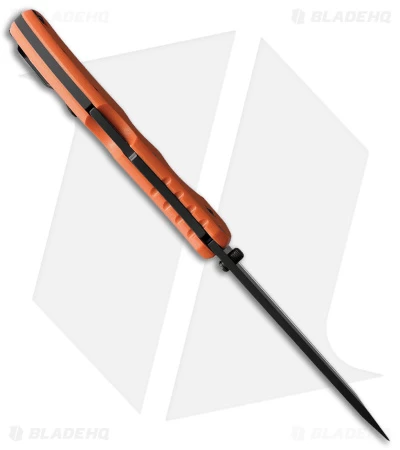 Cold Steel Recon 1 Tanto Lockback Knife Orange G-10 (4" Black) - Image 2