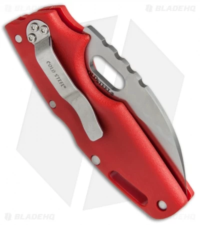 Cold Steel Tuff Lite Tri-Ad Lock Knife Red (2.5" Satin) 20LTR - Image 3