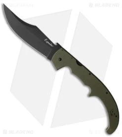 Cold Steel Espada XL Lockback Knife OD Green G-10 (7.5" Black) 62MGCODBK