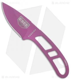 ESEE Candiru Fixed Blade Neck Knife (2" Purple)