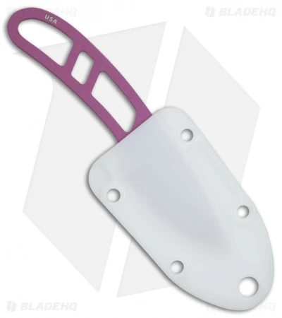 ESEE Candiru Fixed Blade Neck Knife (2" Purple) - Image 3