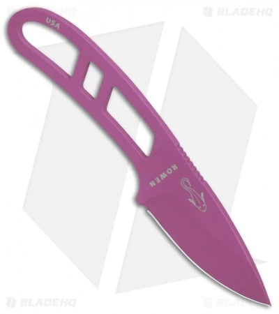 ESEE Candiru Fixed Blade Neck Knife (2" Purple) - Image 2
