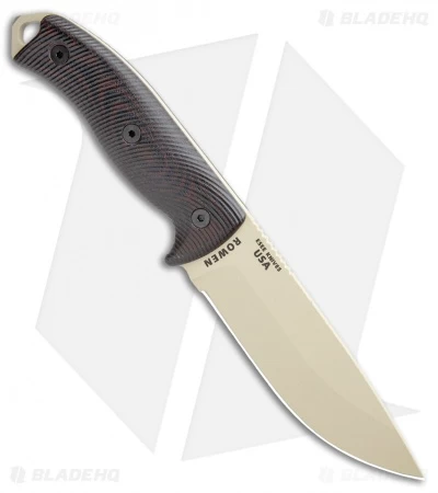 ESEE Knives ESEE-5PDT-004 Fixed Blade Knife Red/Black 3D G-10 (5.25" Desert Tan) - Image 2