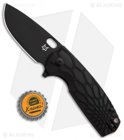 Fox Knives Vox Core Liner Lock Knife Black FRN (3.15" Black) FX-604 B - Image 4