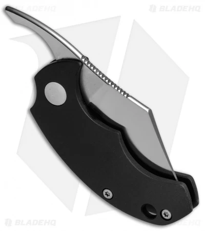 Fox Knives Dragotac "Piemontes" Slim Friction Folder Knife Black (1.6" Satin) - Image 3