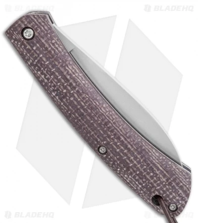 Fox Knives Nauta Slip Joint Knife Bison Juta Micarta (3.00" Satin) - Image 3