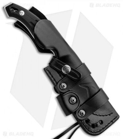Fox Knives Octopus Vulgaris Fixed Blade Knife Black G-10 (4.3" Satin) FX-510 - Image 3