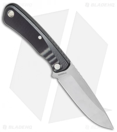 Gerber Downwind Drop Point Fixed Blade Knife Black (4.3" Satin) 30-001816 - Image 2