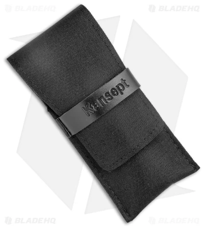 Kansept Fenrir Liner Lock Knife Black/Blue G-10 Titanium (3.4" SW) - Image 4