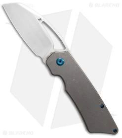 Kansept Knives Goblin XL Frame Lock Knife Bronze Titanium (3.5" SW) K1016A3