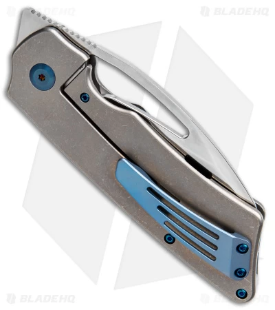 Kansept Knives Goblin XL Frame Lock Knife Bronze Titanium (3.5" SW) K1016A3 - Image 3