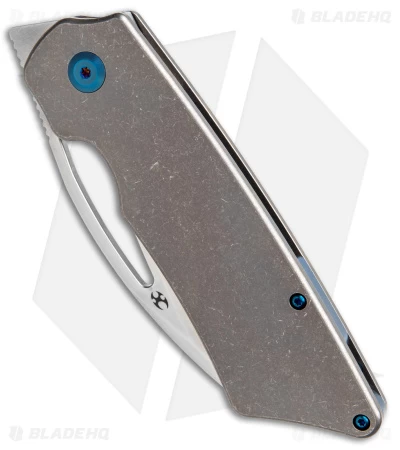 Kansept Knives Goblin XL Frame Lock Knife Bronze Titanium (3.5" SW) K1016A3 - Image 2