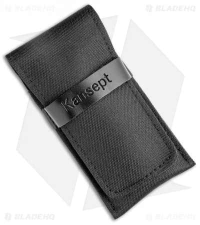 Kansept Knives Prickle Tanto Liner Lock Knife Green G-10 (3.5" Black) - Image 4